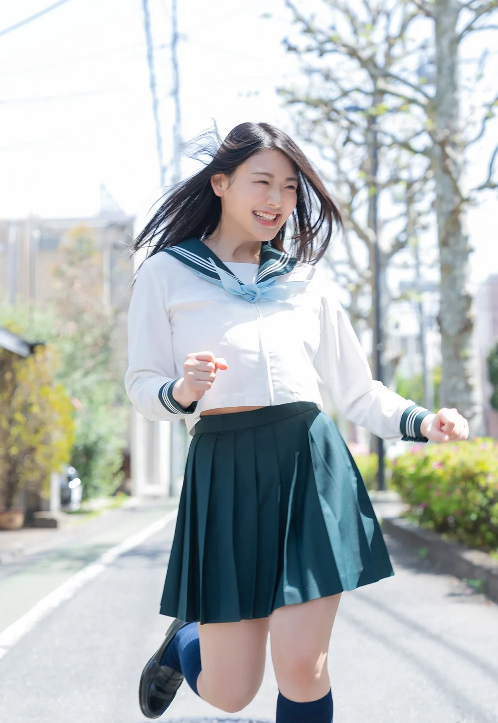 [JP] Fubuki Kei (風吹ケイ): アサ芸Secret！デジタル写真集 姉セーラースペシャル 不適切な課外授業 (76 photos) - P1