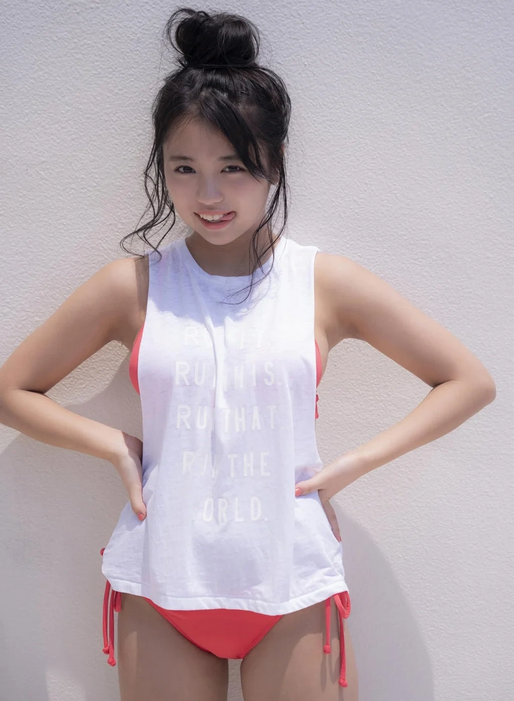 [JP] Yuno Ohara (大原優乃): スピサン グラビアフォトブック サマーゆーの。 (43 photos) - P3