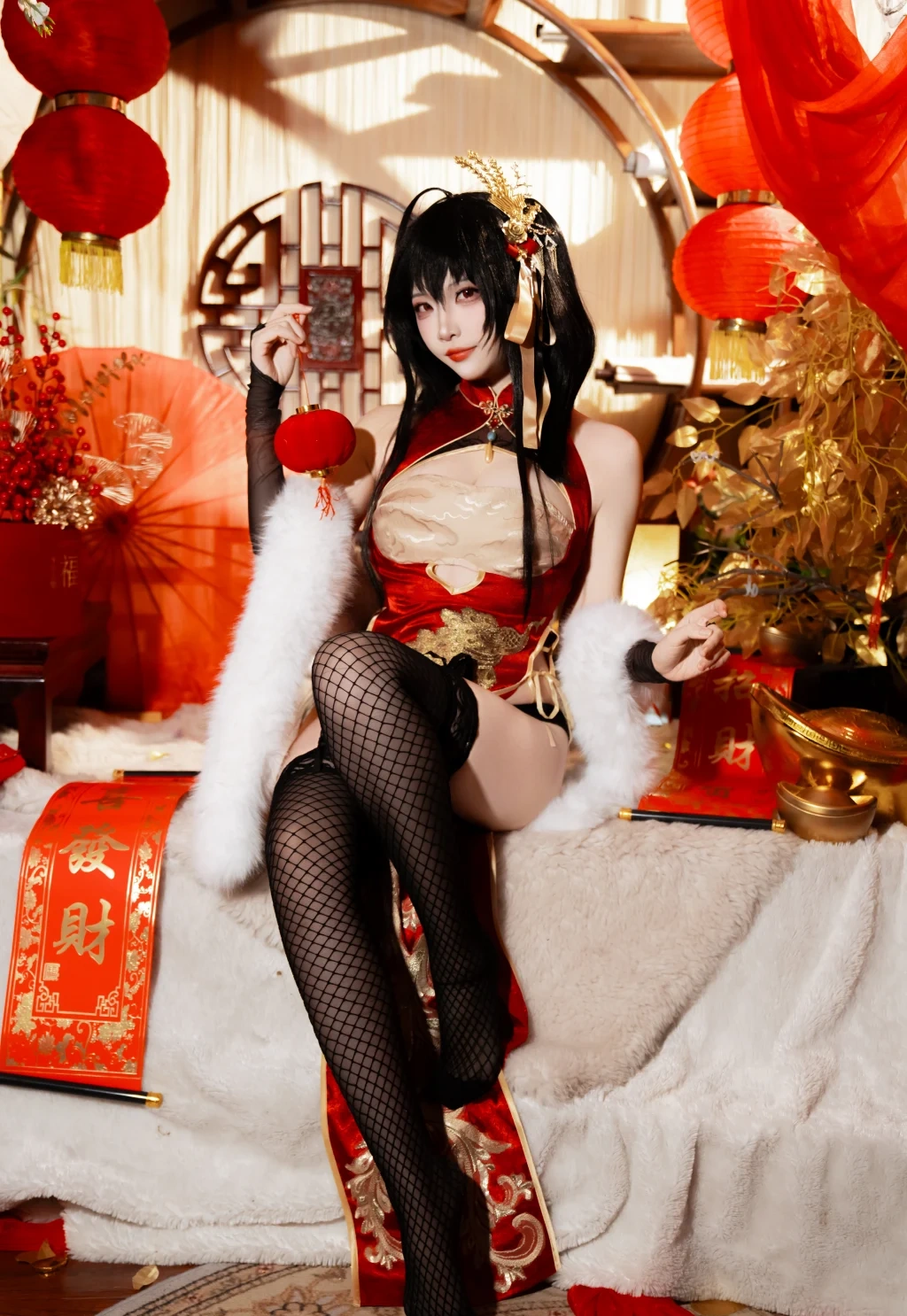 Coser@二佐Nisa: 碧蓝航线-大凤·旗袍 (38 photos) - P9