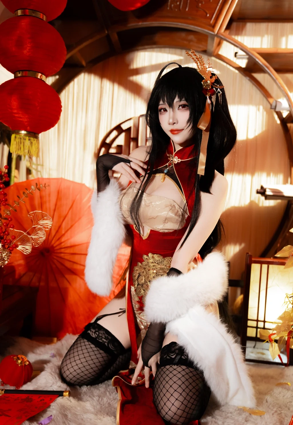 Coser@二佐Nisa: 碧蓝航线-大凤·旗袍 (38 photos) - P11