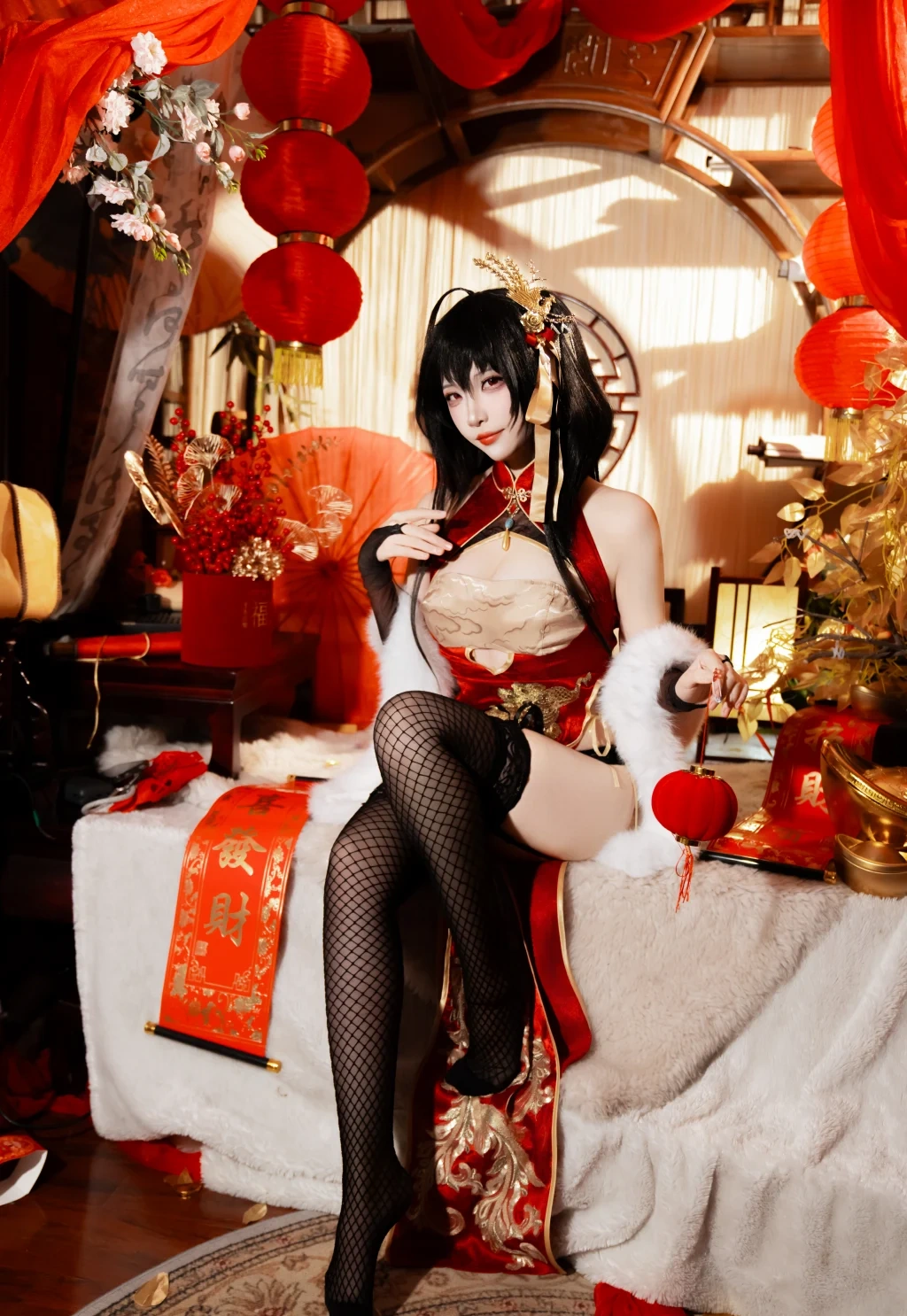 Coser@二佐Nisa: 碧蓝航线-大凤·旗袍 (38 photos) - P10