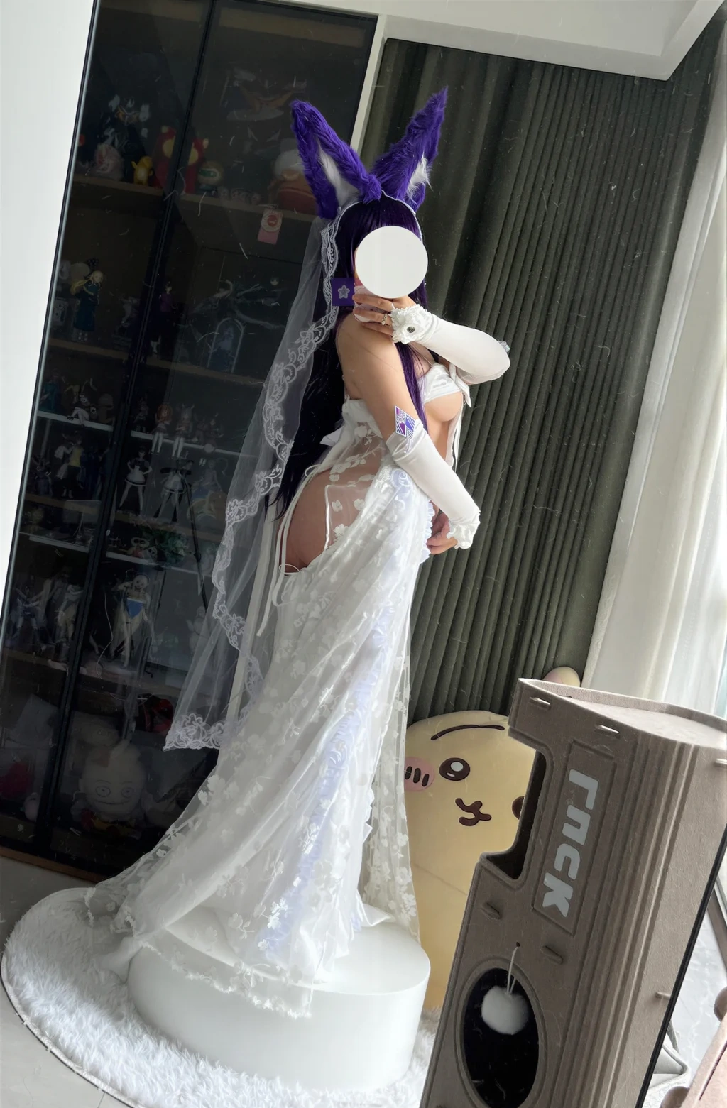Coser@阿半今天很开心: 碧蓝航线 武藏誓约花嫁 婚纱 (75 photos) - P20