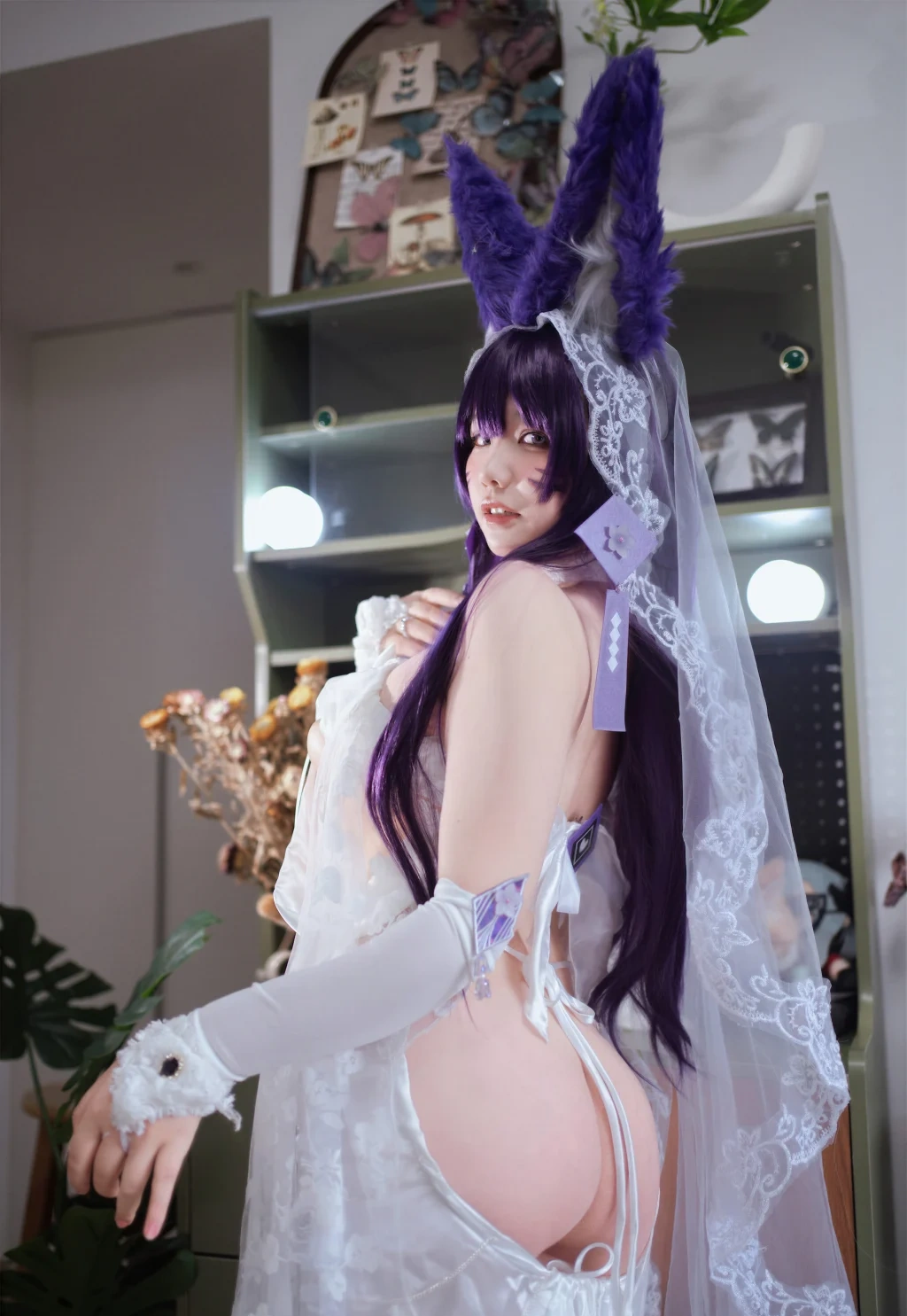 Coser@阿半今天很开心: 碧蓝航线 武藏誓约花嫁 婚纱 (75 photos) - P12