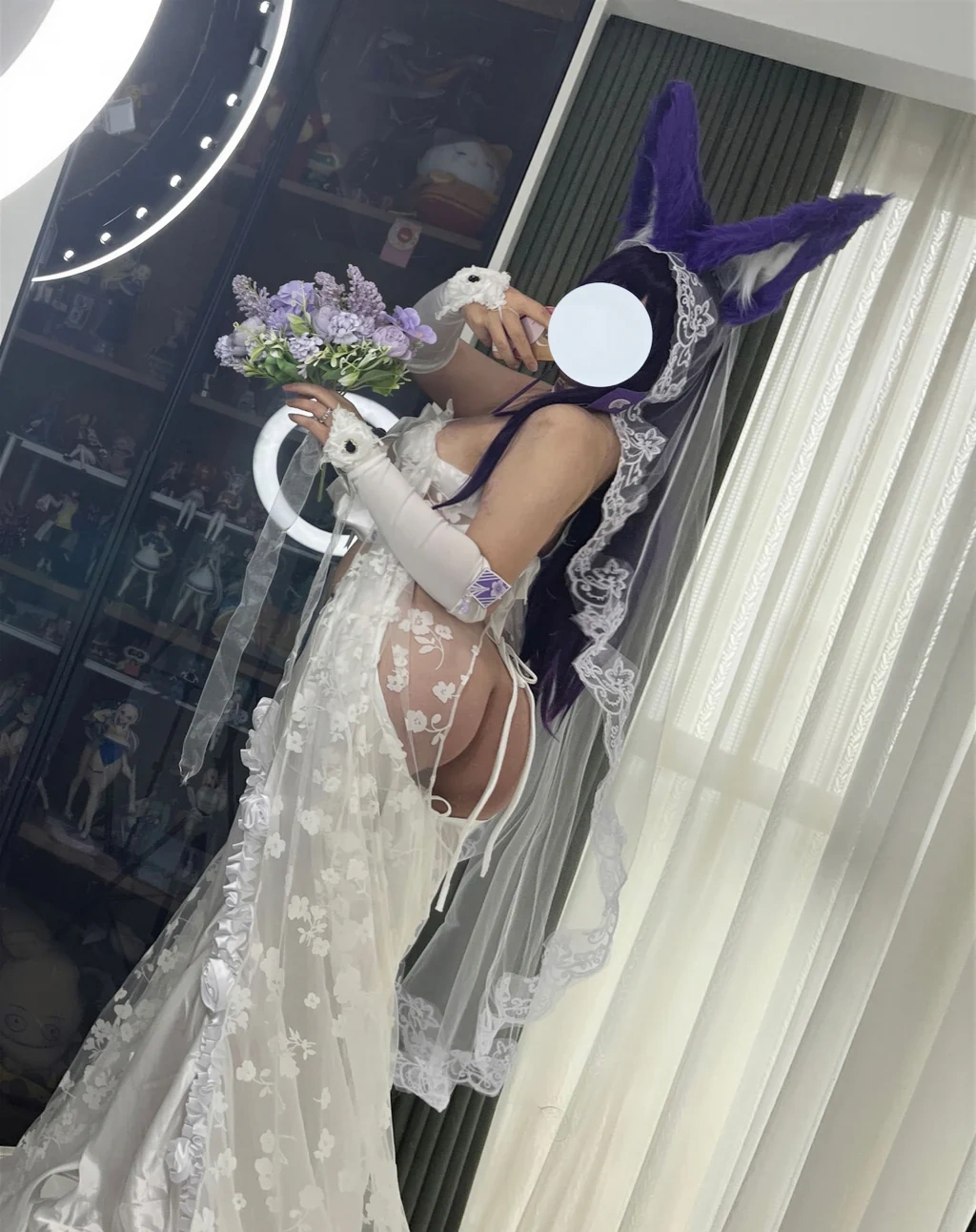 Coser@阿半今天很开心: 碧蓝航线 武藏誓约花嫁 婚纱 (75 photos) - P18