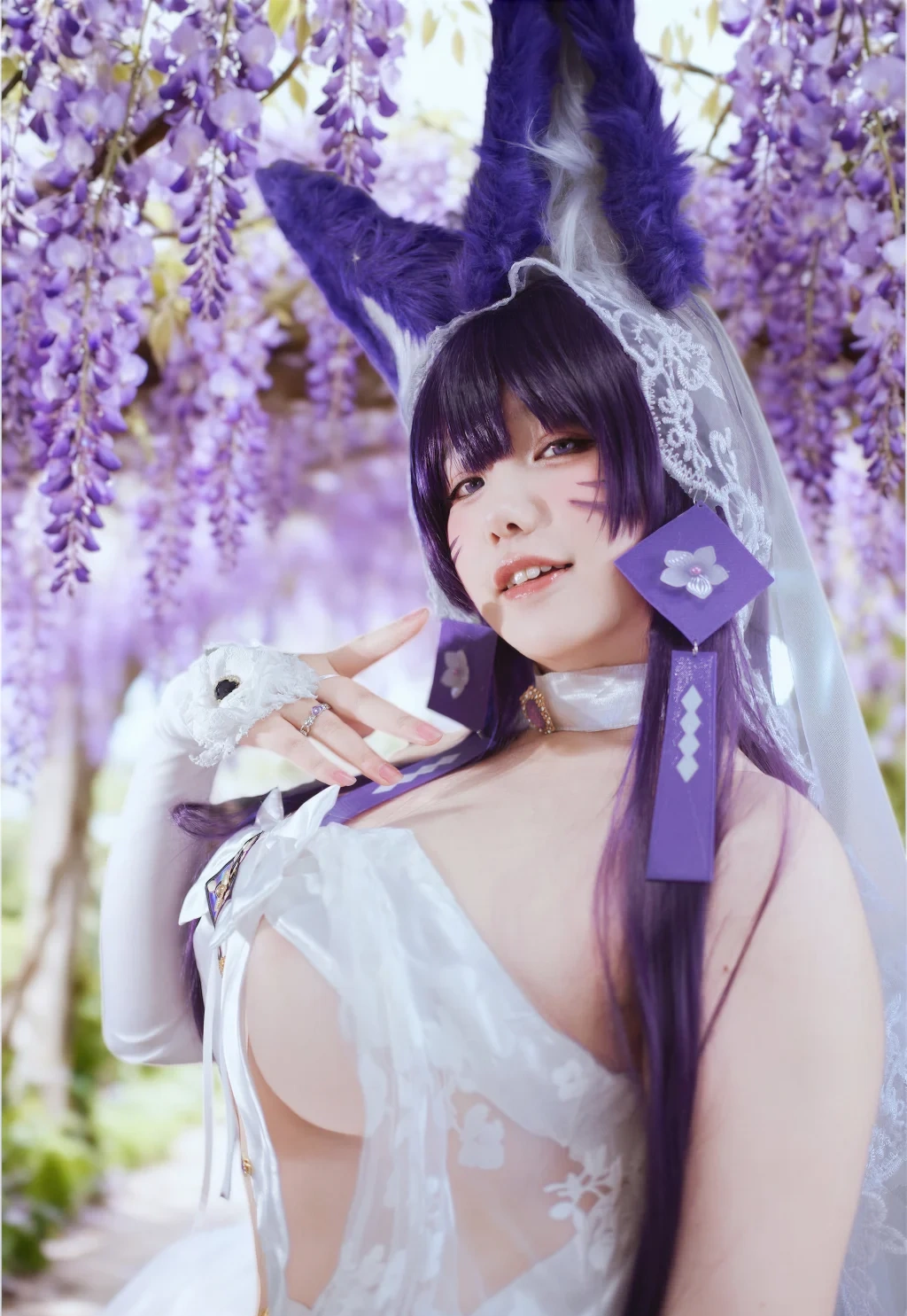 Coser@阿半今天很开心: 碧蓝航线 武藏誓约花嫁 婚纱 (75 photos) - P9