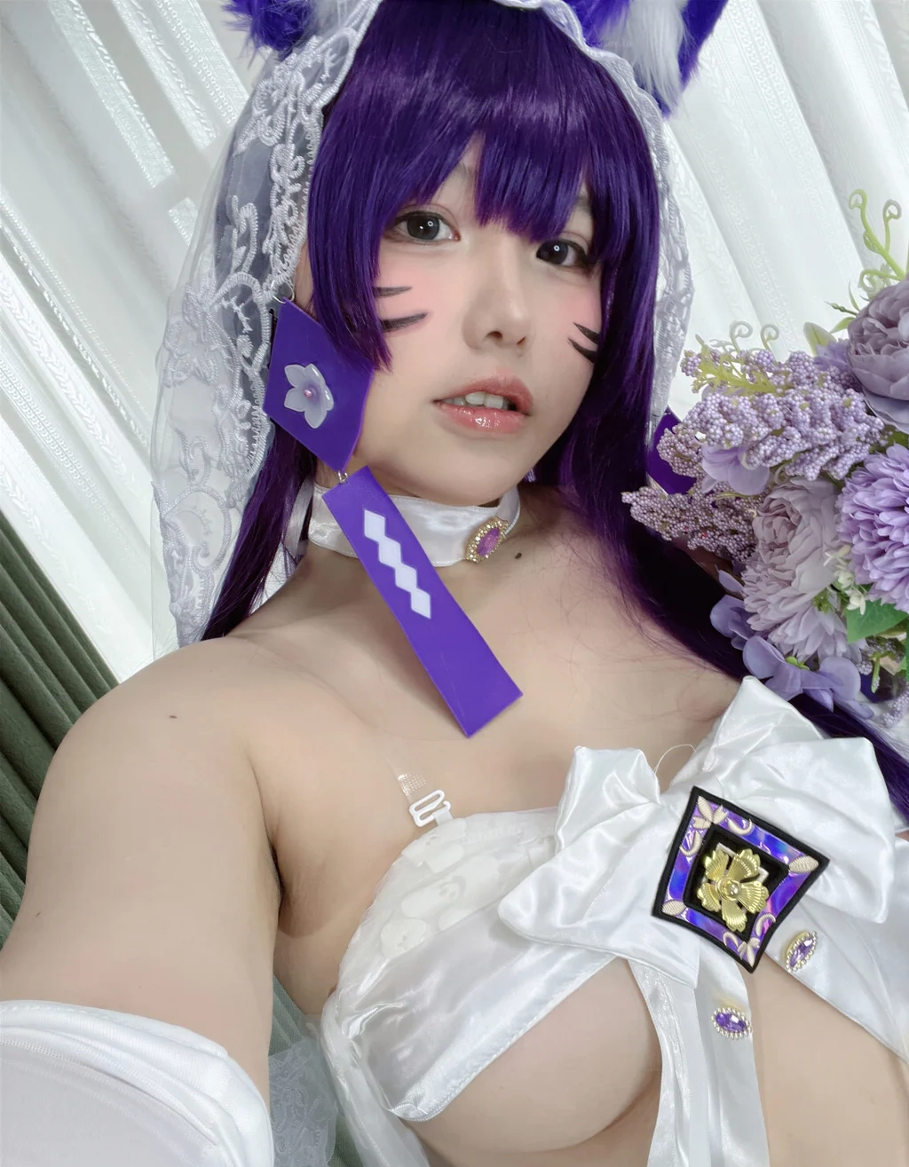 Coser@阿半今天很开心: 碧蓝航线 武藏誓约花嫁 婚纱 (75 photos) - P15
