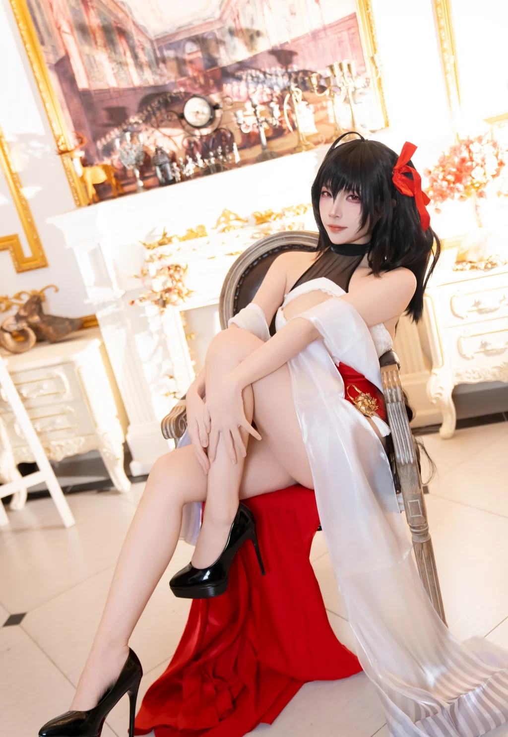 Coser@二佐Nisa: 碧蓝航线-大凤·誓约礼服 (37 photos) - P3