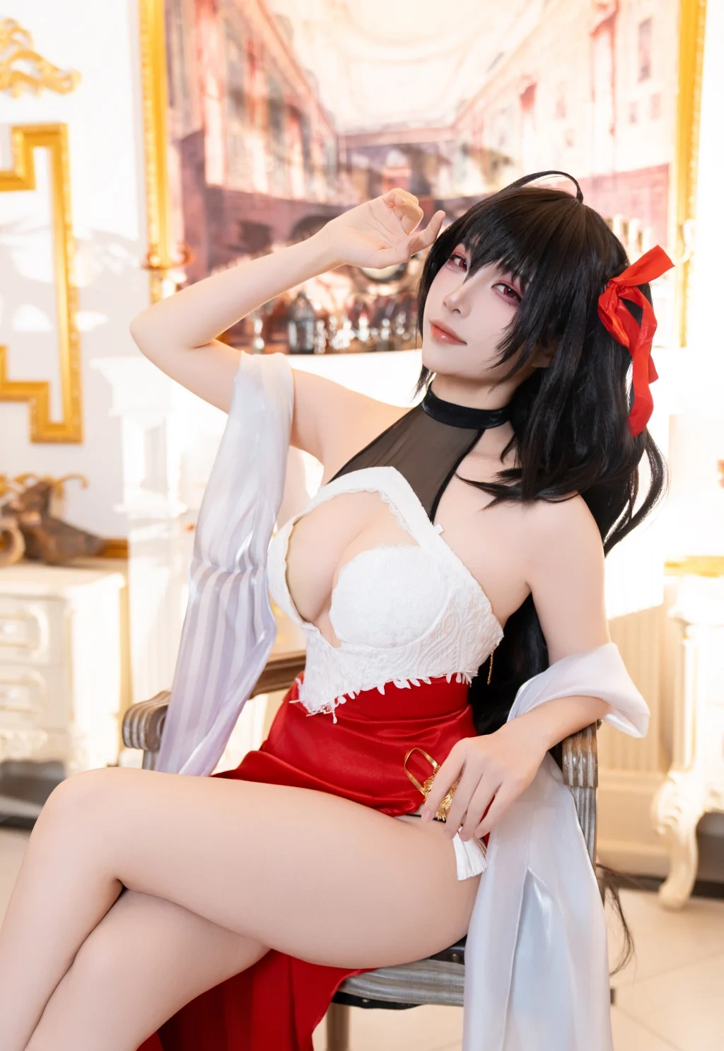 Coser@二佐Nisa: 碧蓝航线-大凤·誓约礼服 (37 photos) - P9
