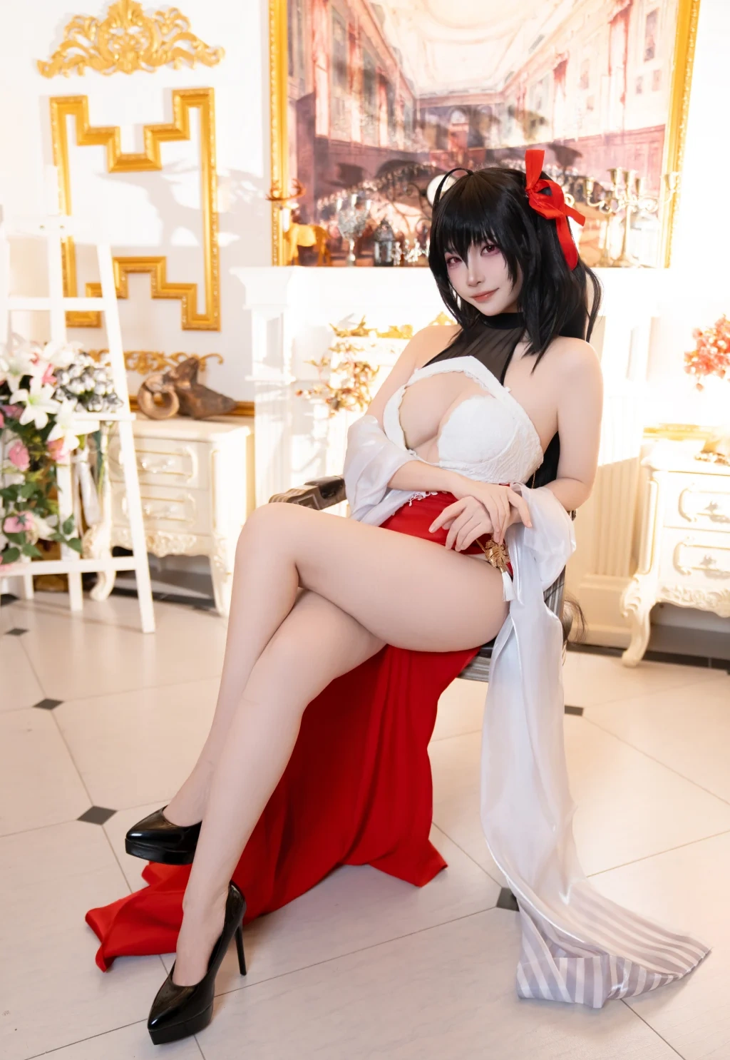 Coser@二佐Nisa: 碧蓝航线-大凤·誓约礼服 (37 photos) - P15