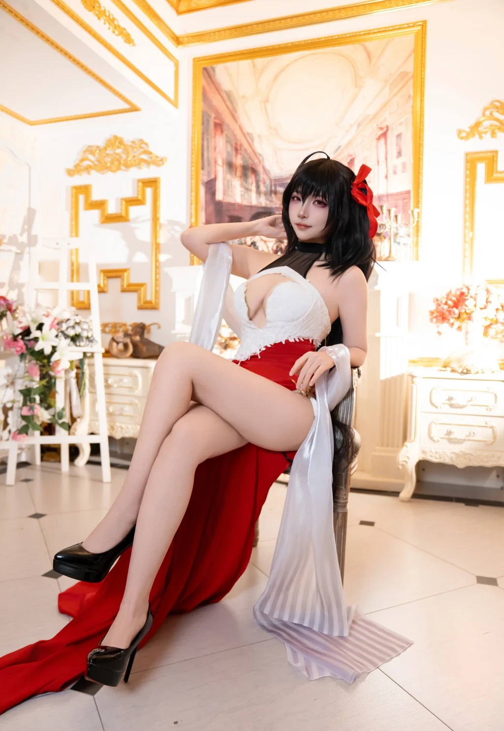 Coser@二佐Nisa: 碧蓝航线-大凤·誓约礼服 (37 photos) - P16