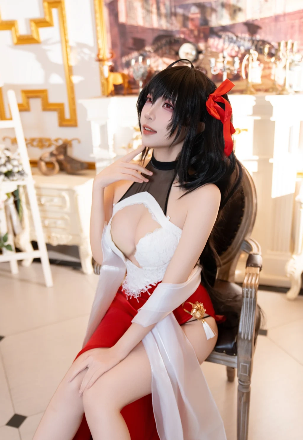 Coser@二佐Nisa: 碧蓝航线-大凤·誓约礼服 (37 photos) - P17