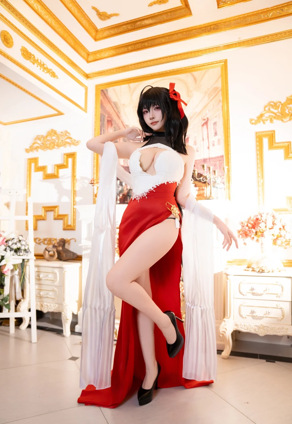 Coser@二佐Nisa: 碧蓝航线-大凤·誓约礼服 (37 photos) - P19