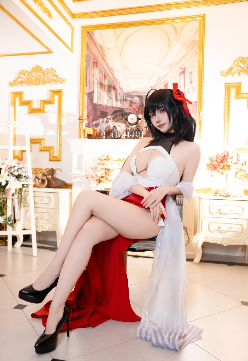 Coser@二佐Nisa: 碧蓝航线-大凤·誓约礼服 (37 photos) - P21
