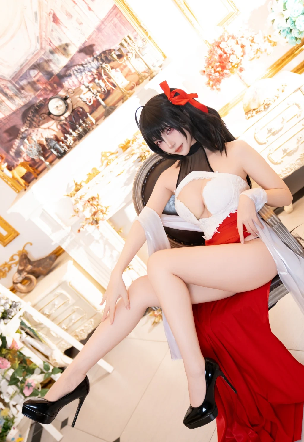 Coser@二佐Nisa: 碧蓝航线-大凤·誓约礼服 (37 photos) - P22