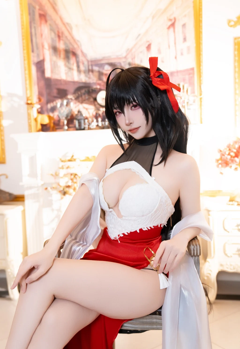 Coser@二佐Nisa: 碧蓝航线-大凤·誓约礼服 (37 photos) - P23