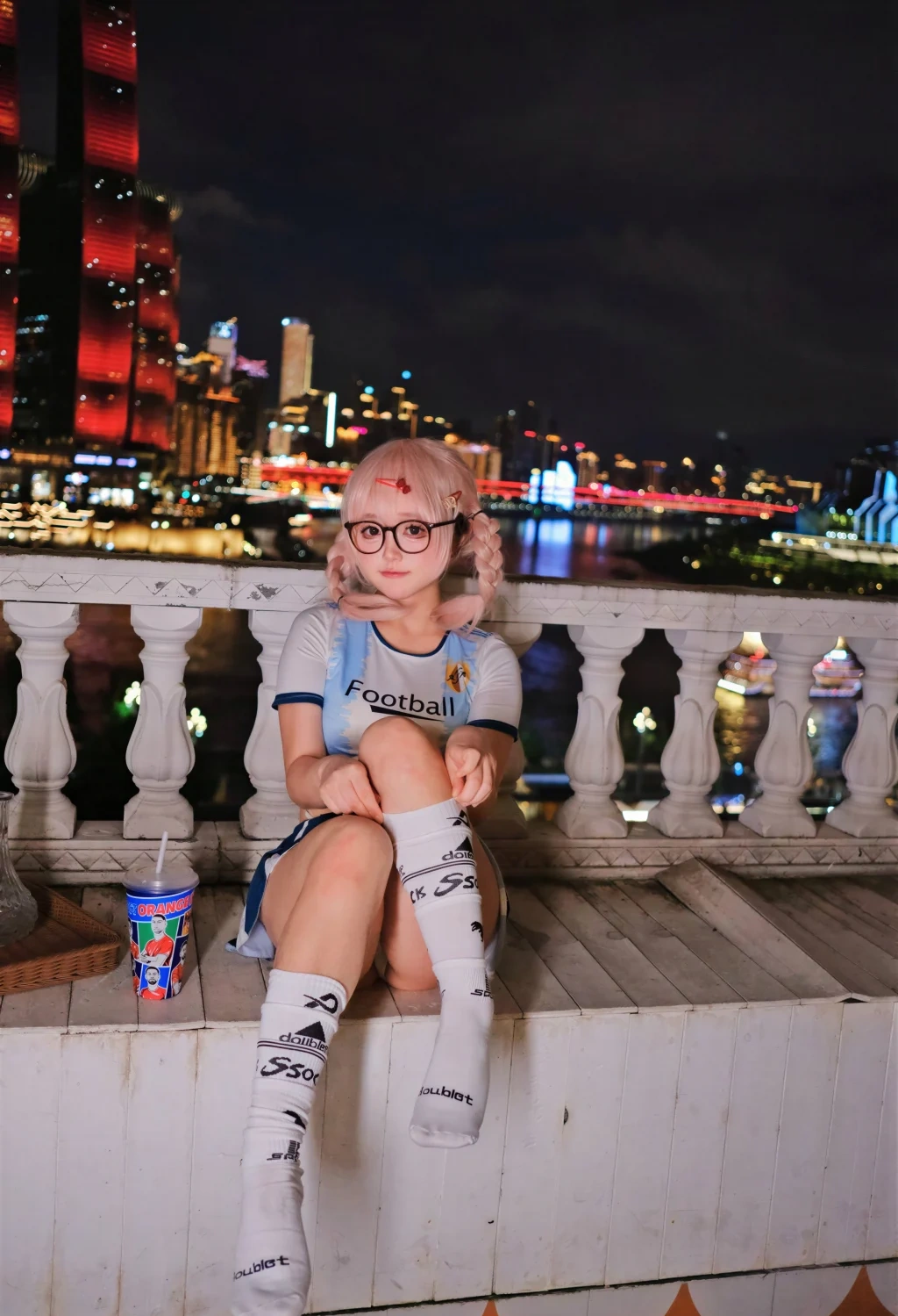 Coser@神沢永莉: 一起为你加油世界杯 (126 photos) - P6