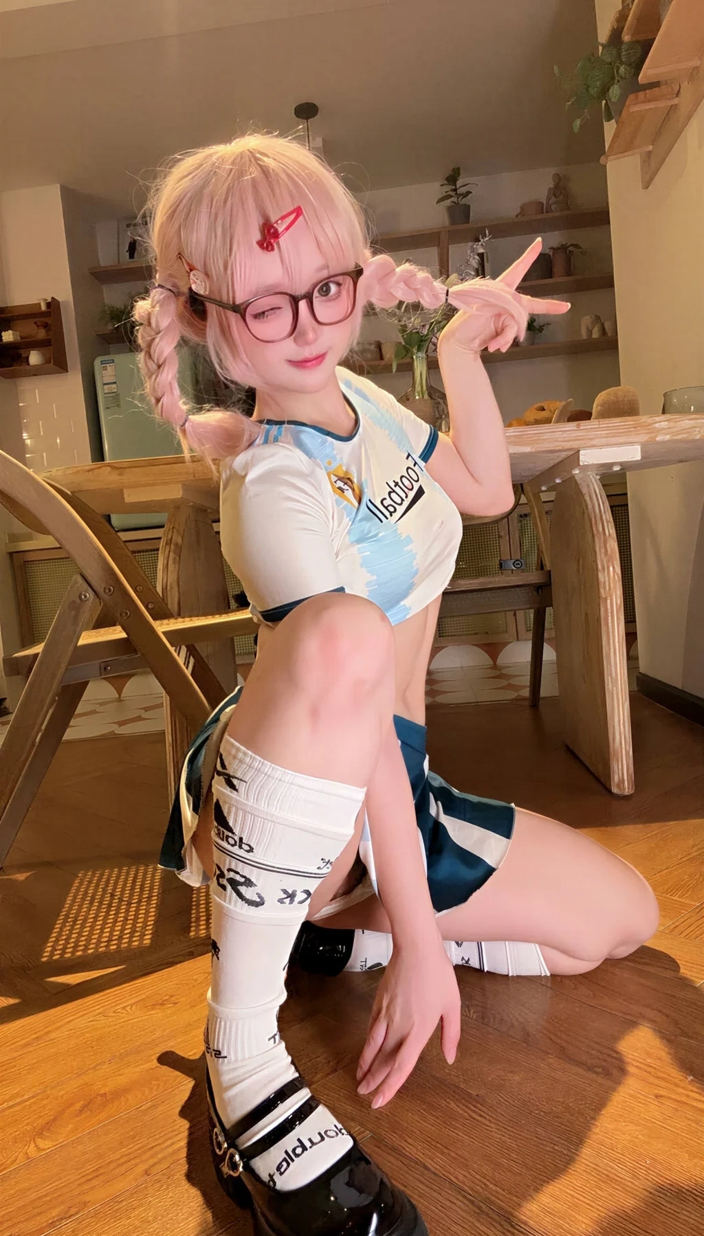 Coser@神沢永莉: 一起为你加油世界杯 (126 photos) - P33
