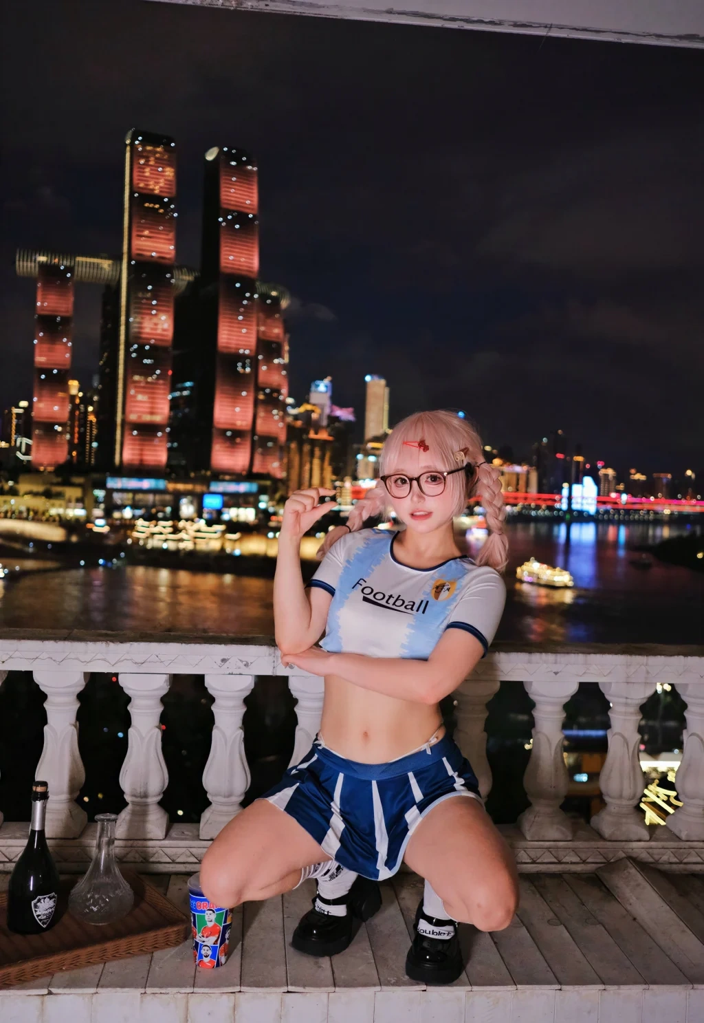 Coser@神沢永莉: 一起为你加油世界杯 (126 photos) - P27