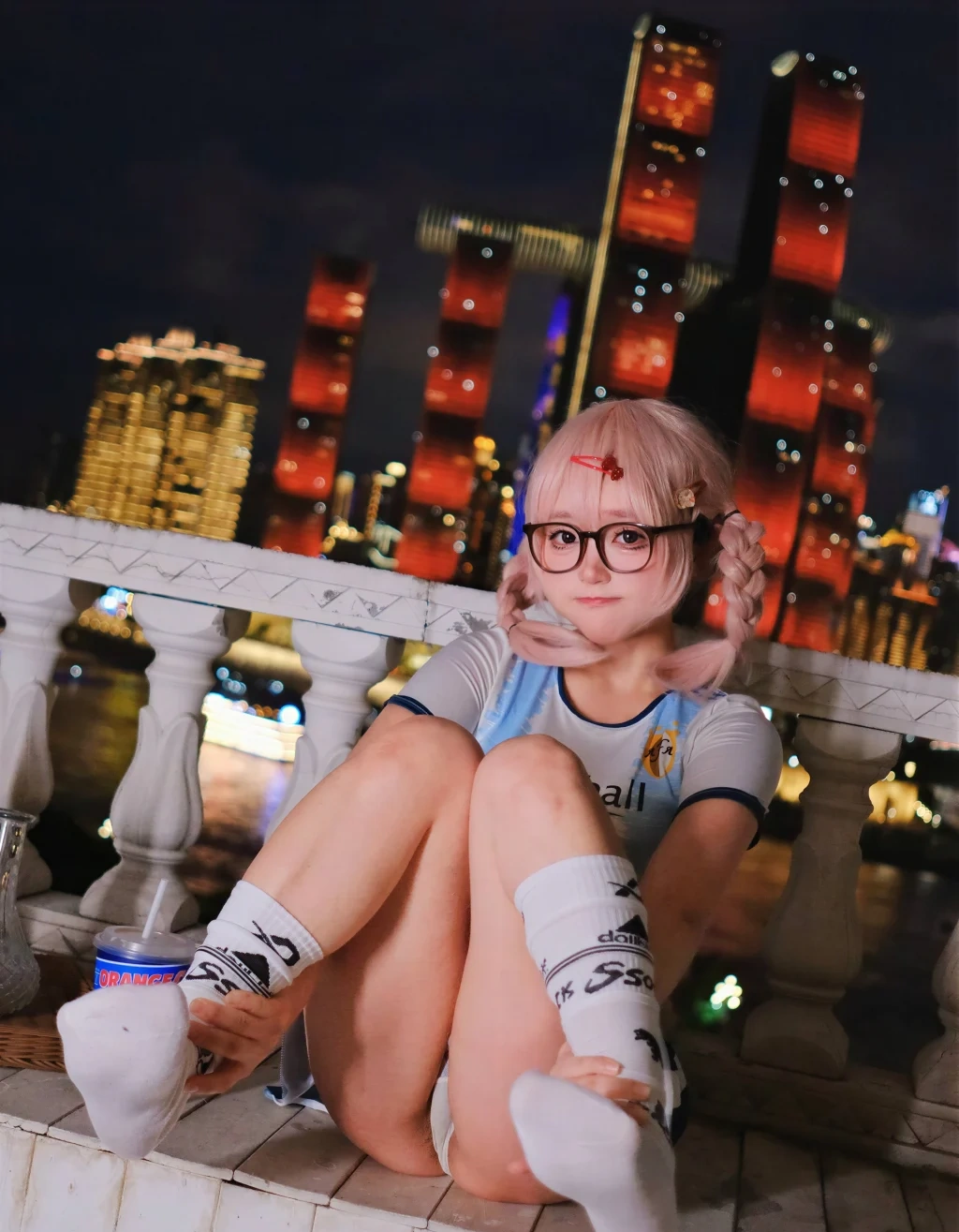 Coser@神沢永莉: 一起为你加油世界杯 (126 photos) - P26