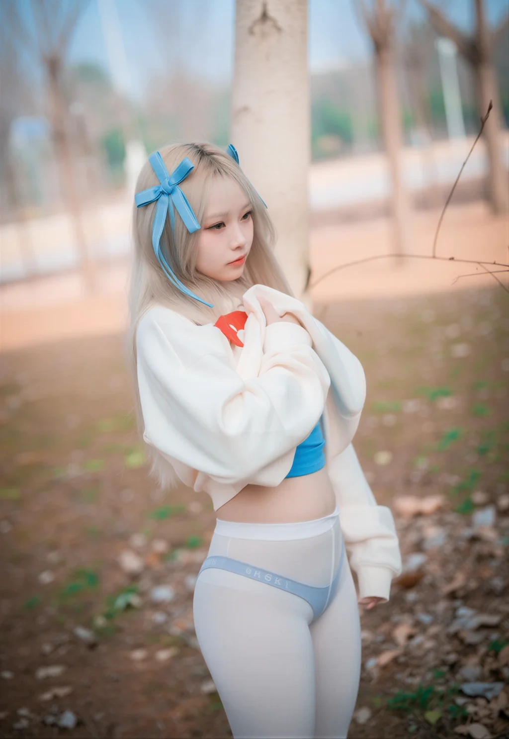 [AI Enhanced] DJAWA Photo: Myu_a_ (뮤아) – Loose and Tight – Asuna (109 photos) - P10