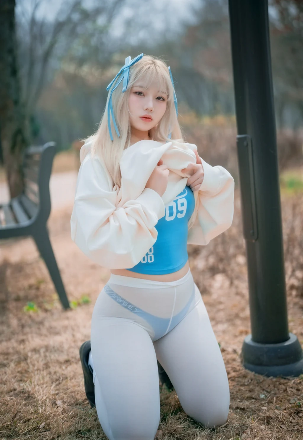 [AI Enhanced] DJAWA Photo: Myu_a_ (뮤아) – Loose and Tight – Asuna (109 photos) - P27