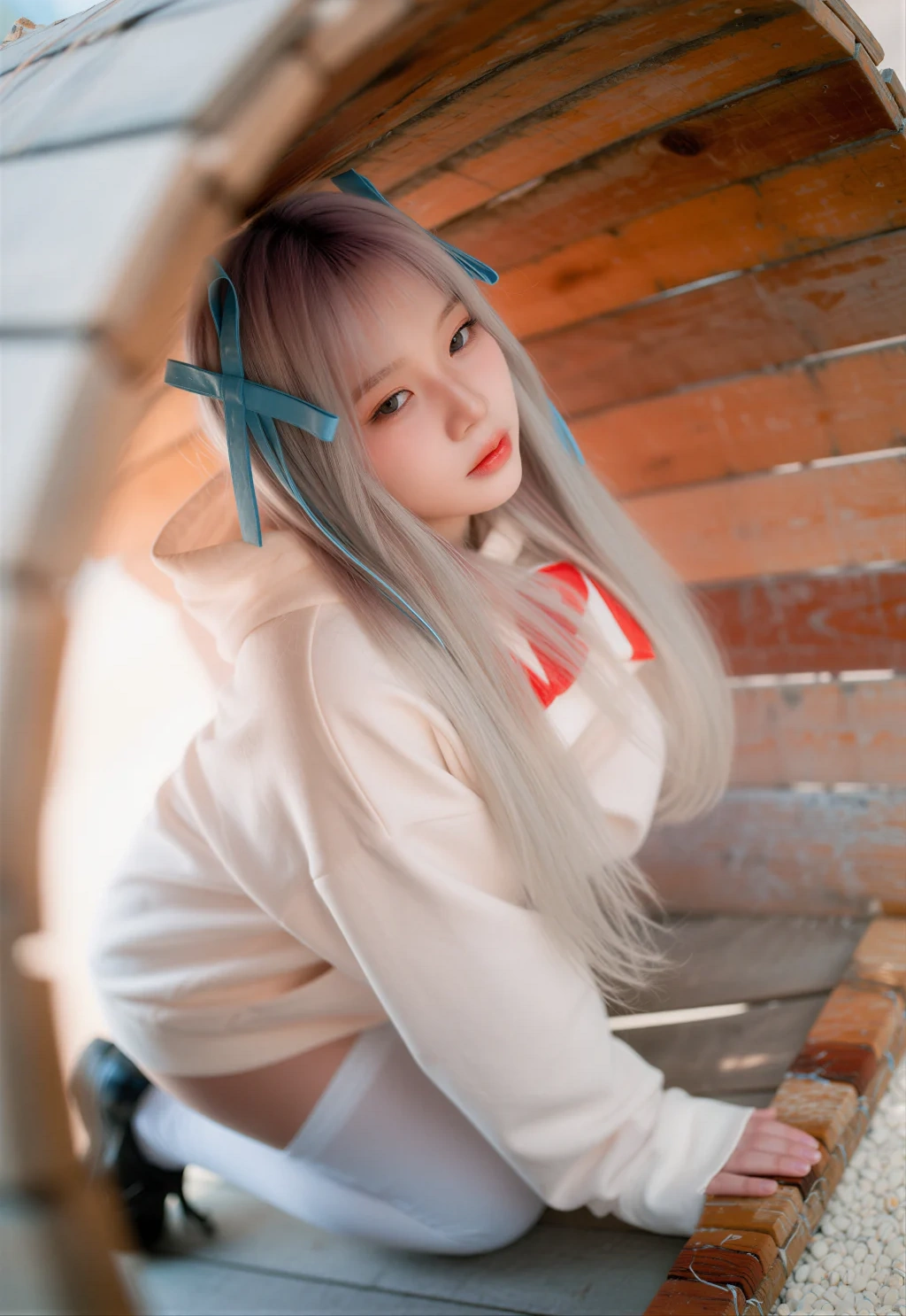 [AI Enhanced] DJAWA Photo: Myu_a_ (뮤아) – Loose and Tight – Asuna (109 photos) - P5