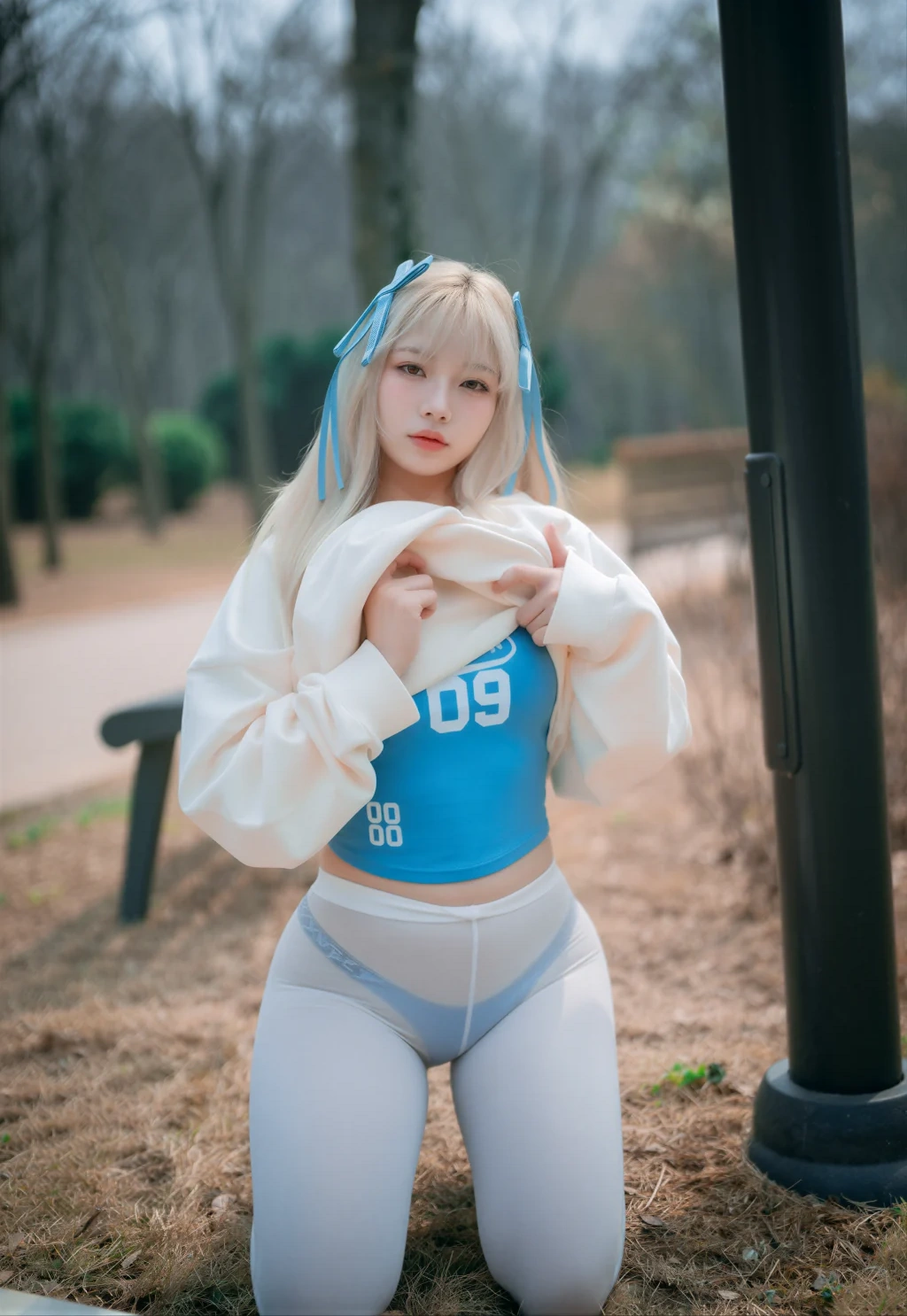 [AI Enhanced] DJAWA Photo: Myu_a_ (뮤아) – Loose and Tight – Asuna (109 photos) - P8