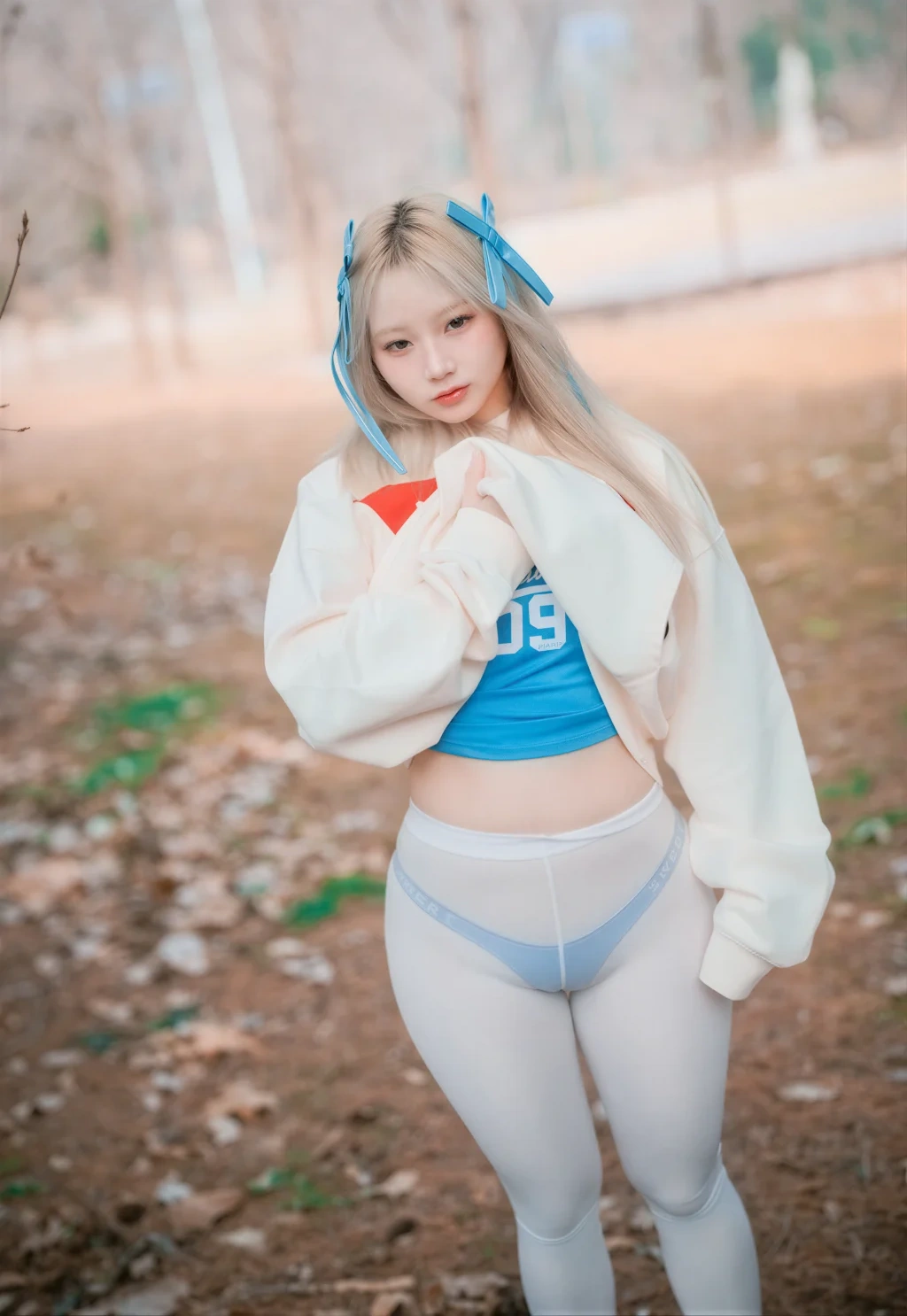 [AI Enhanced] DJAWA Photo: Myu_a_ (뮤아) – Loose and Tight – Asuna (109 photos) - P25