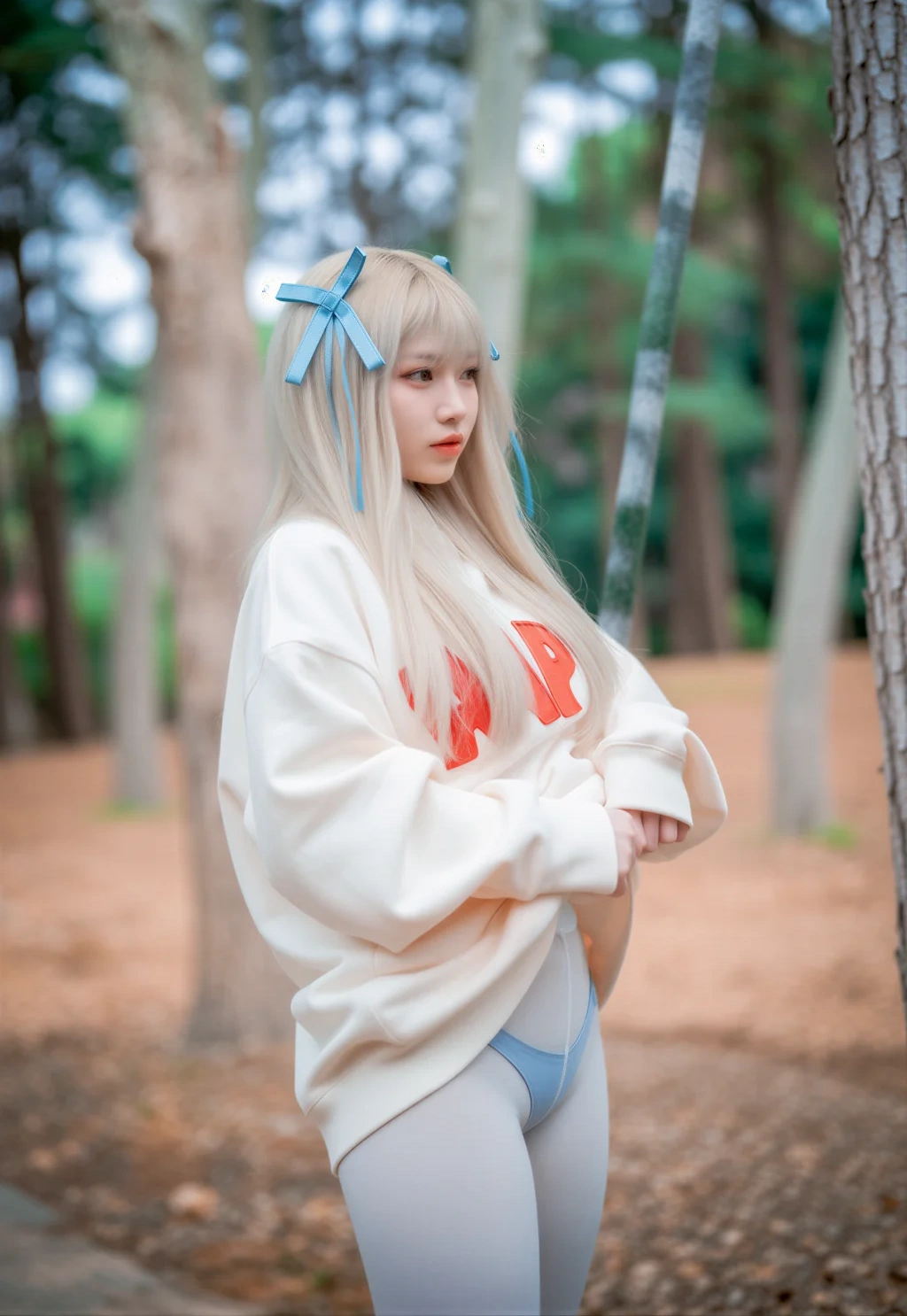 [AI Enhanced] DJAWA Photo: Myu_a_ (뮤아) – Loose and Tight – Asuna (109 photos) - P11