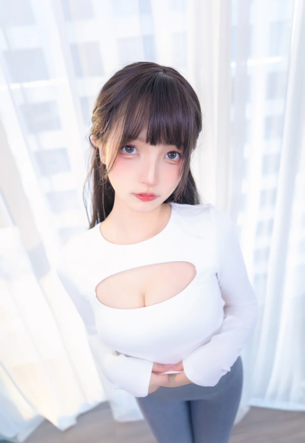 Coser@神楽坂真冬: 瑜伽少女 (75 photos) - P21