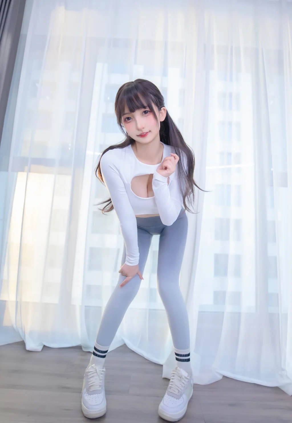 Coser@神楽坂真冬: 瑜伽少女 (75 photos) - P2