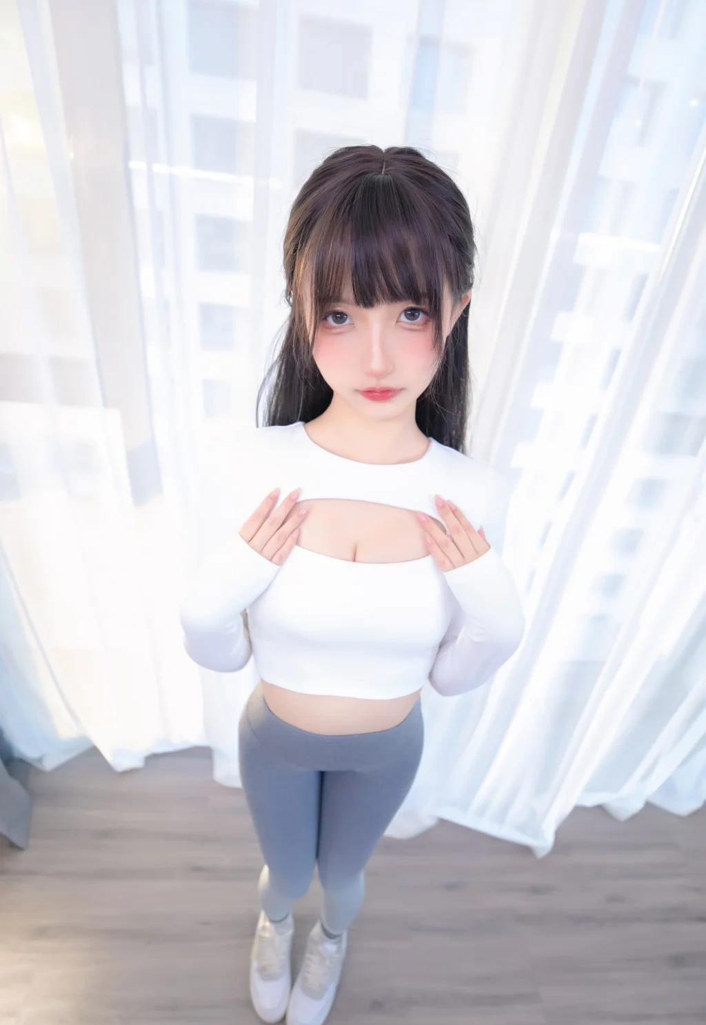 Coser@神楽坂真冬: 瑜伽少女 (75 photos) - P20