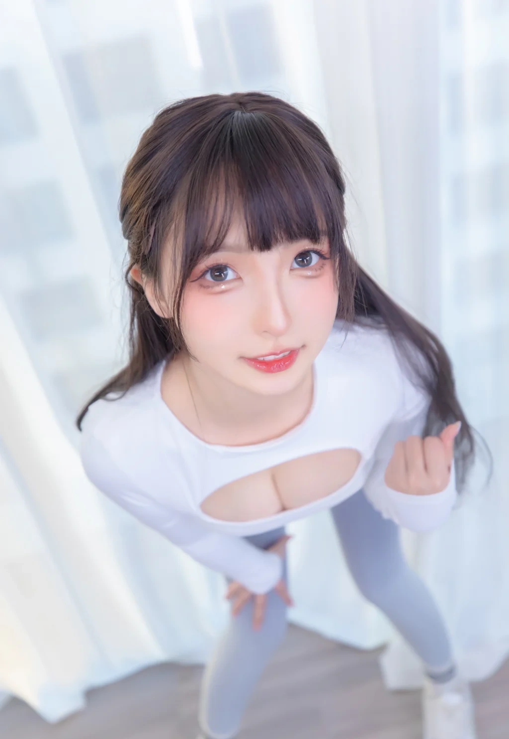 Coser@神楽坂真冬: 瑜伽少女 (75 photos) - P3