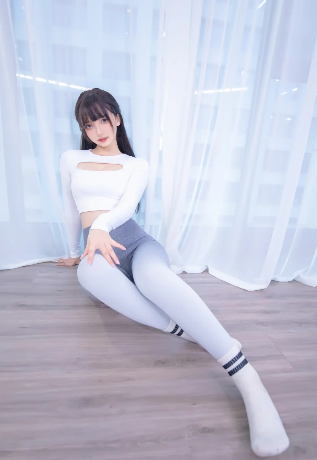 Coser@神楽坂真冬: 瑜伽少女 (75 photos) - P17