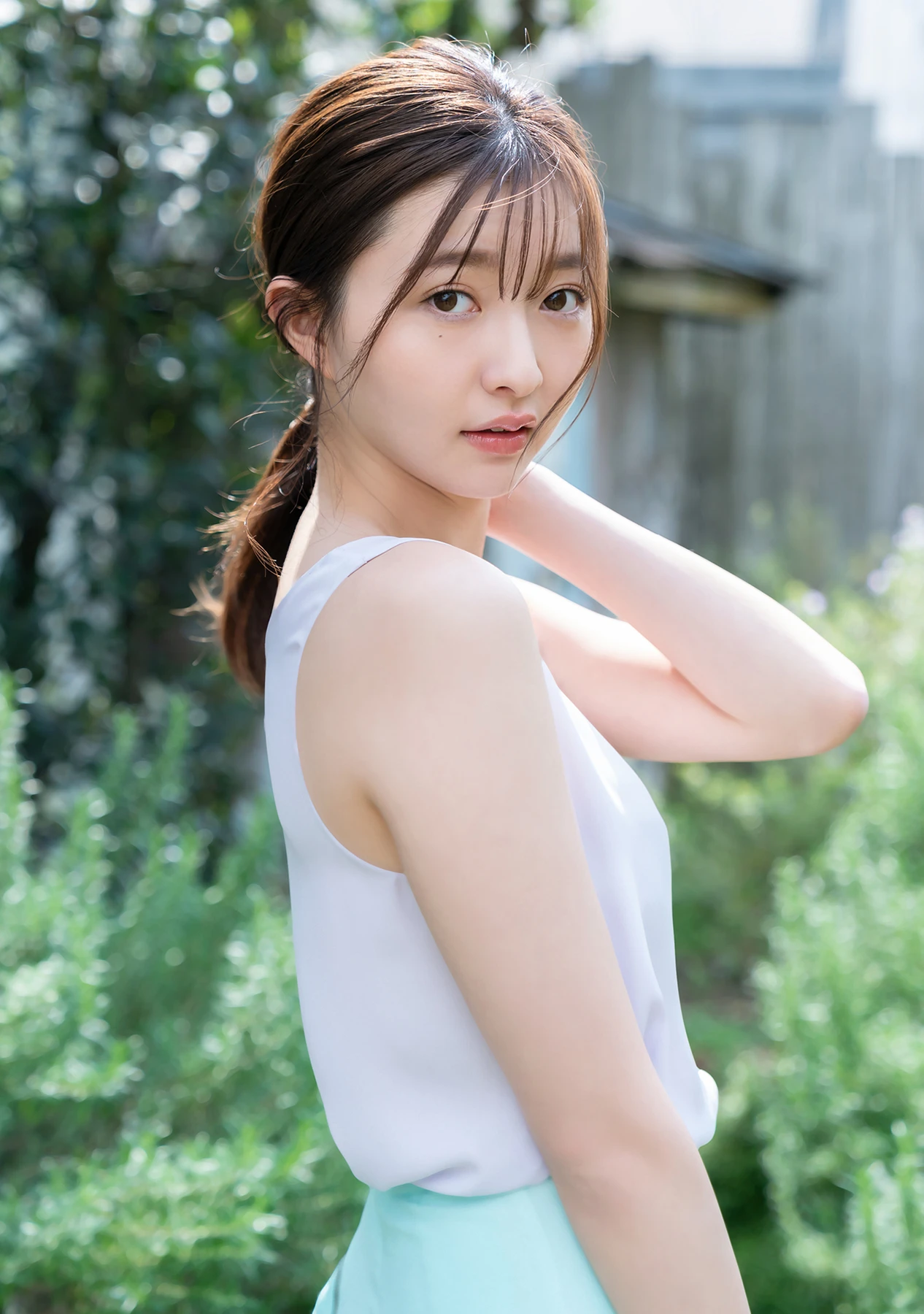 Moca Hashimoto 橋本萌花 – ハレム フェチグラビア 「スキかも。」 - P24