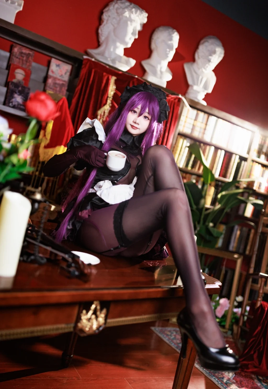 Coser@阿雪雪: 师匠女仆 (42 photos) - P4