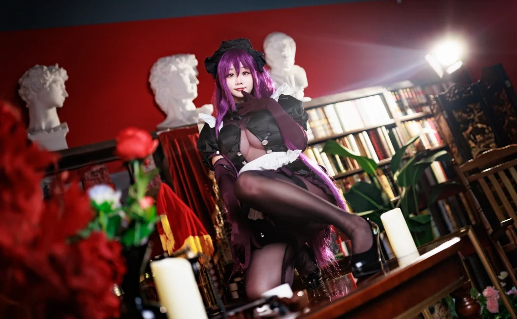 Coser@阿雪雪: 师匠女仆 (42 photos) - P3