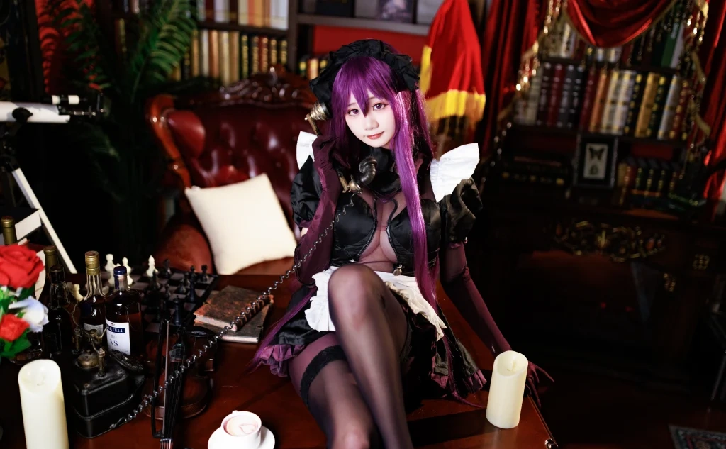 Coser@阿雪雪: 师匠女仆 (42 photos) - P5
