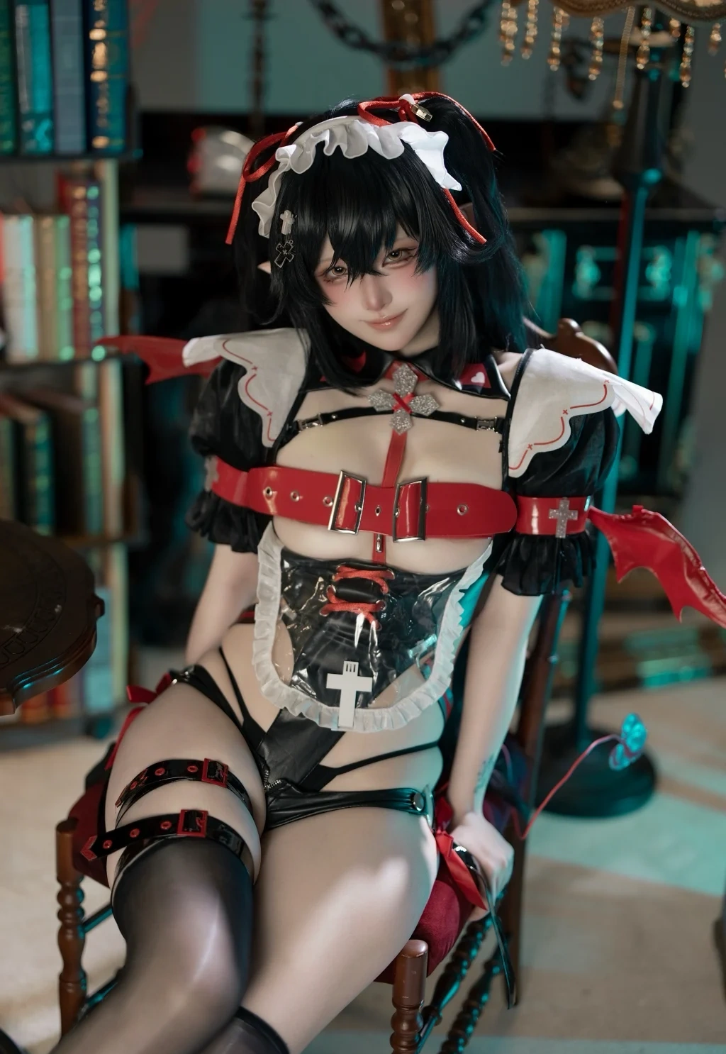 Coser@屿鱼: 扎娜 恶魔女仆同人 (61 photos) - P12