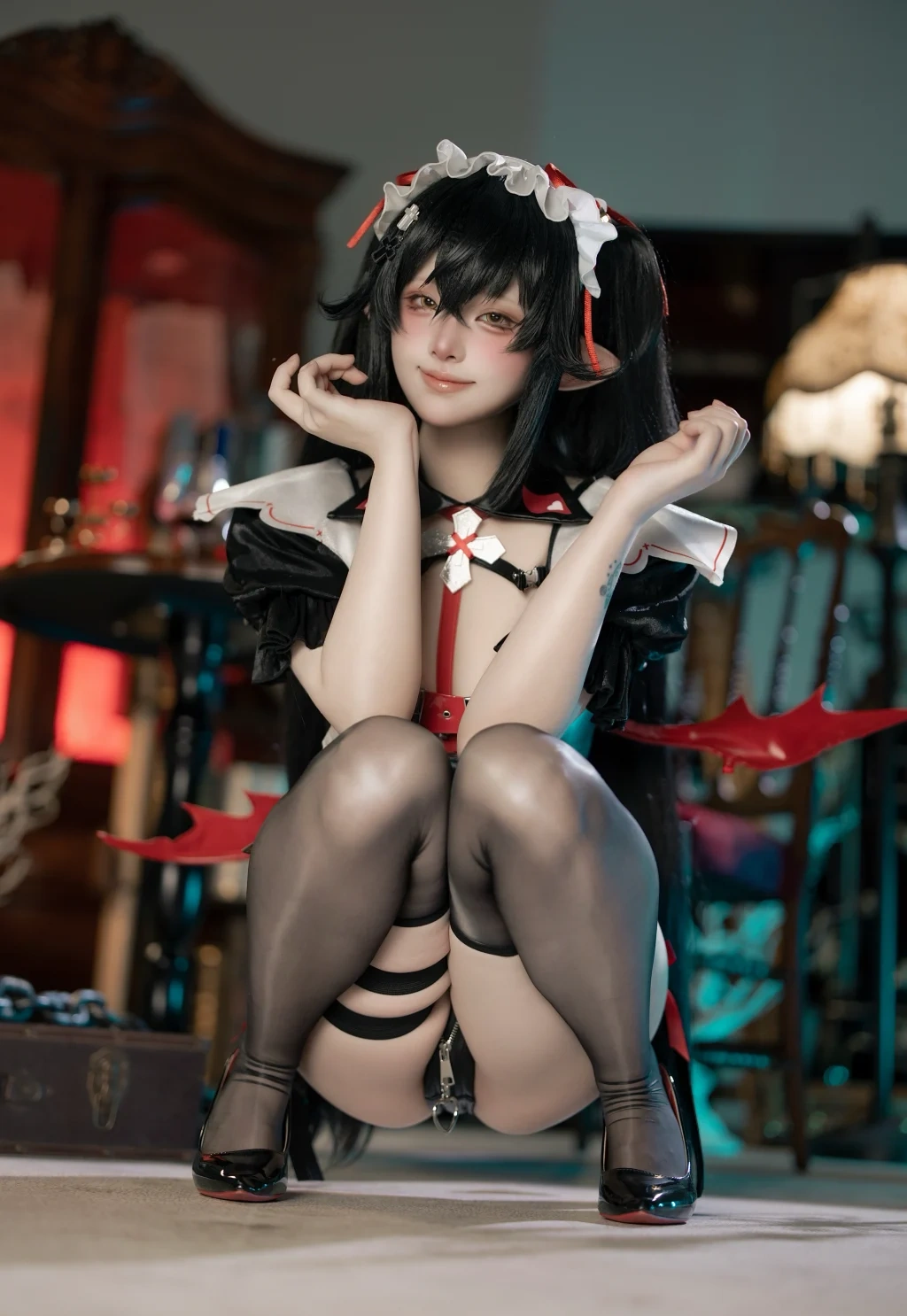 Coser@屿鱼: 扎娜 恶魔女仆同人 (61 photos) - P16