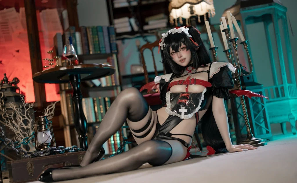 Coser@屿鱼: 扎娜 恶魔女仆同人 (61 photos) - P8