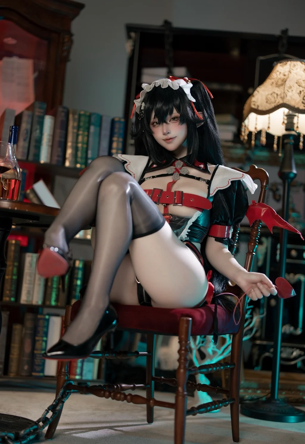 Coser@屿鱼: 扎娜 恶魔女仆同人 (61 photos) - P24