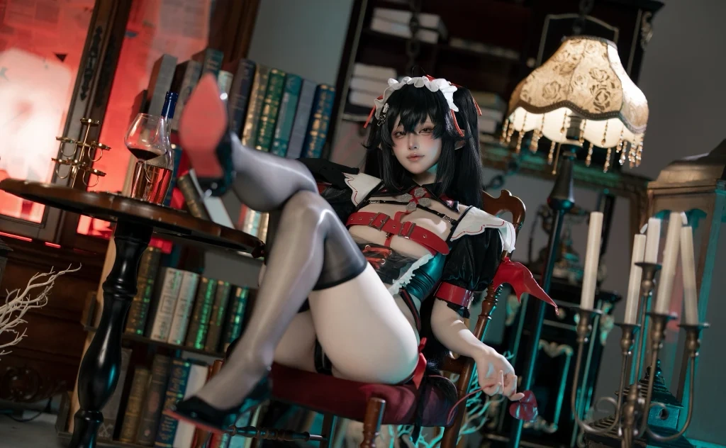 Coser@屿鱼: 扎娜 恶魔女仆同人 (61 photos) - P28