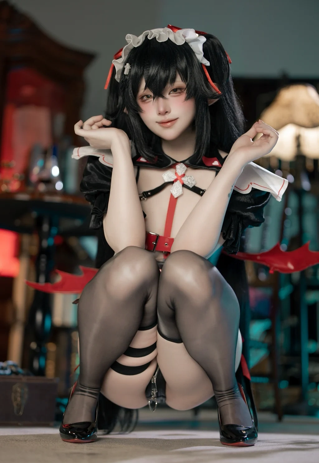 Coser@屿鱼: 扎娜 恶魔女仆同人 (61 photos) - P15
