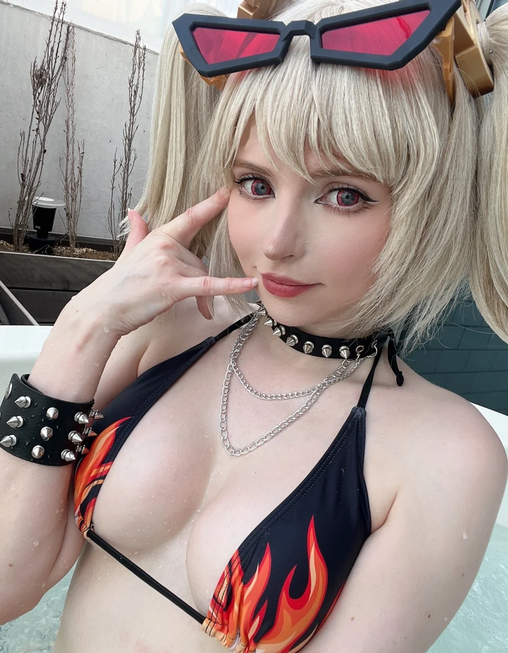 Coser@Peach milky: Burnice bikini (30 photos) - P13