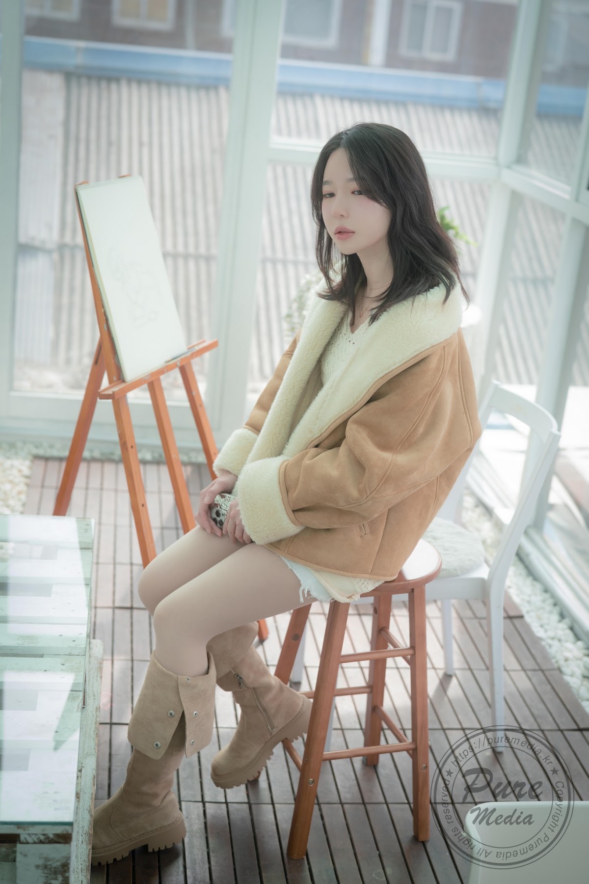 Pure Media Vol.321 Yeha (예하) The Nude Model - P6