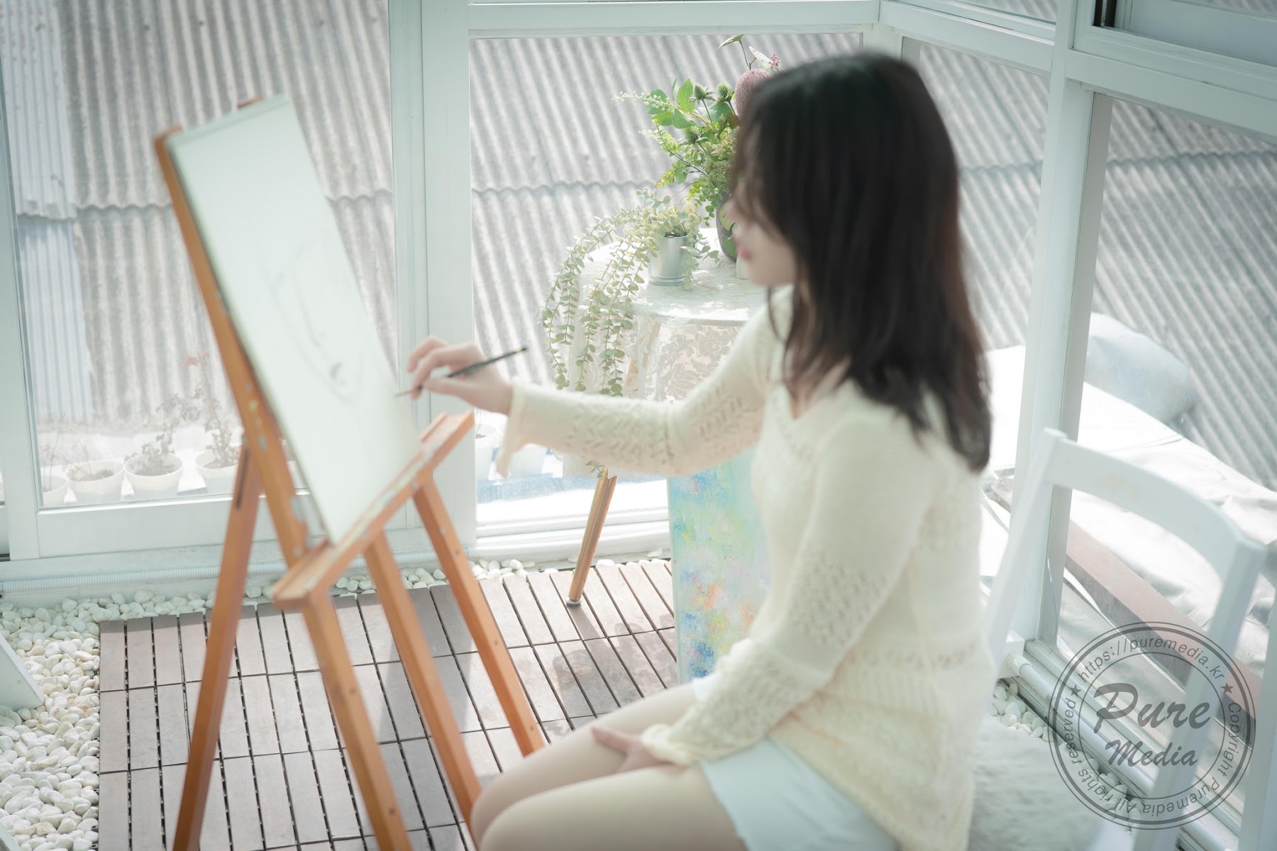 Pure Media Vol.321 Yeha (예하) The Nude Model - P7