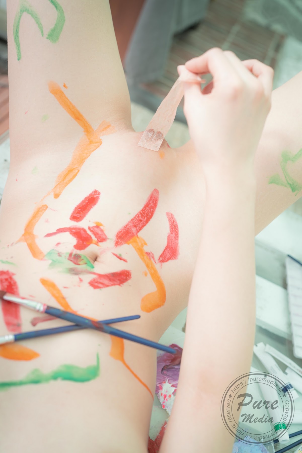 Pure Media Vol.321 Yeha (예하) The Nude Model - P87