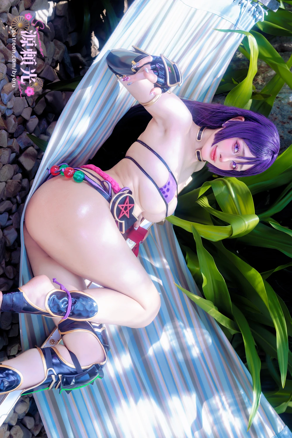 Cosplay 日本性感萝莉Byoru – Raikou Summer Bikini - P19