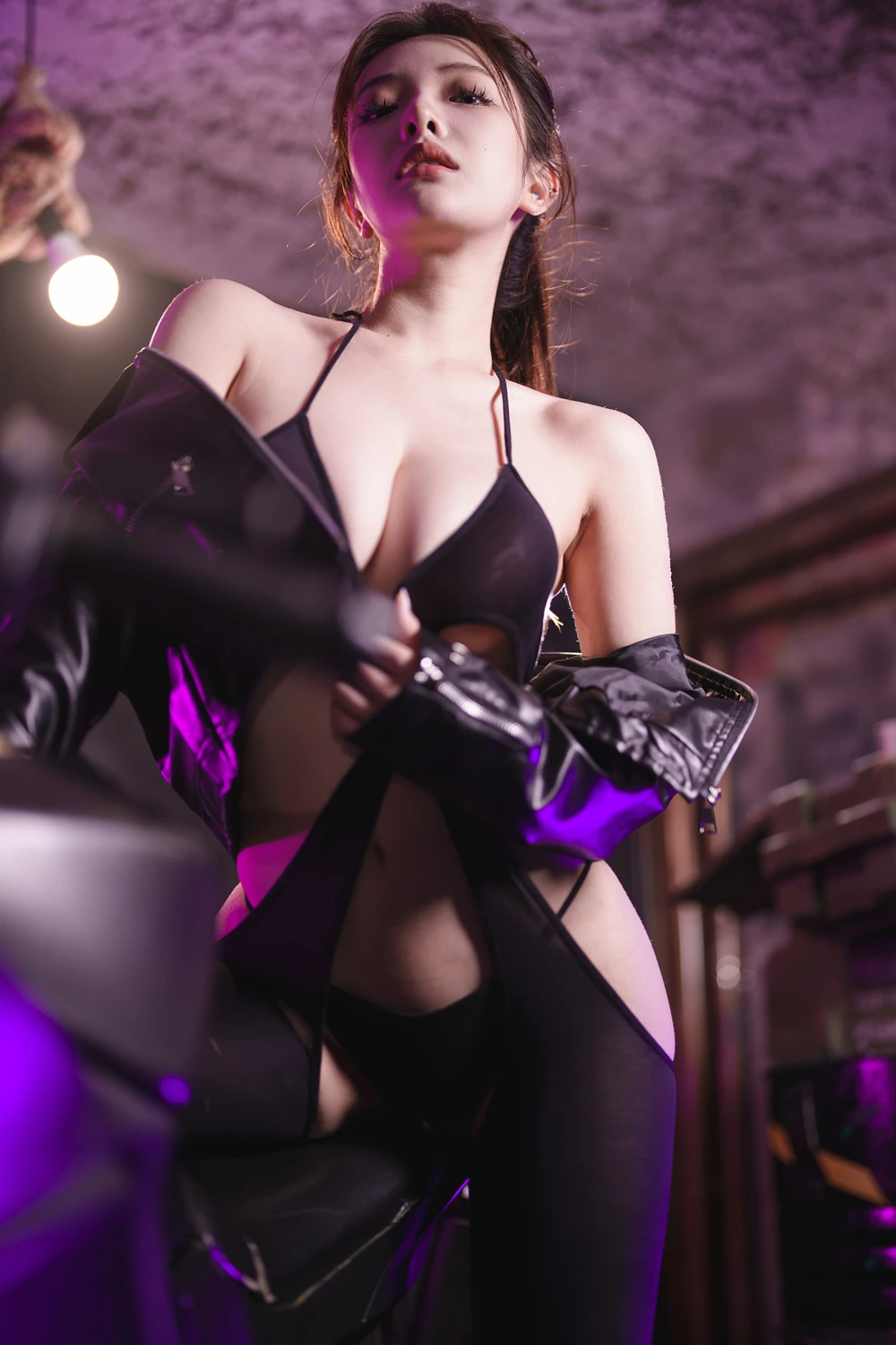 Cosplay 雯妹不讲道理 – 特务W - P16